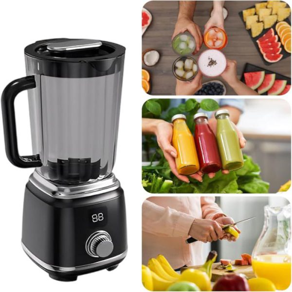 Electric Portable Juicer Fresh Fruit Mixer 10 Blades 600ML - Image 2