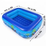 BBL Inflatable Baby Bath Tub / Swimming Pool 45x32x13 Inch (with Free Pumper)