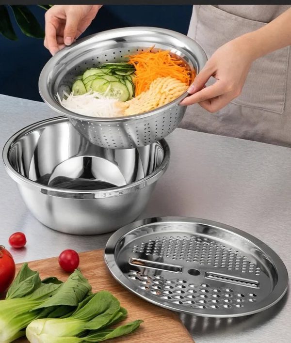 3 in 1 Stainless Steel Vegetable Cutter - Image 4