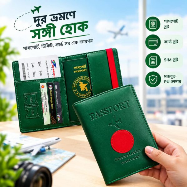 Bangladeshi Passport Cover & Card Holder - Image 3